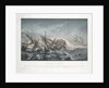 Shipwreck of the 'Astrolabe' on the reefs of the Island of Vanikoro by Louis Le Breton