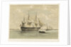 HMS 'Caledonia', 120 guns, lying in Plymouth Sound by Henry Andrews Luscombe