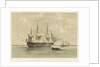 HMS 'Caledonia', 120 guns, lying in Plymouth Sound by Henry Andrews Luscombe