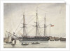 The 'Bacchante' off Deptford 1811 by unknown