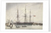 The 'Bacchante' off Deptford 1811 by unknown
