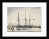 The 'Bacchante' off Deptford 1811 by unknown