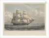 HMS 'Vindictive', 50 guns, in full sail by J.H. Vernon