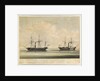 HM steam sloops 'Rattler' and 'Alecto' by unknown