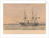 The Egyptian Steam frigate Sharkie 36 guns by Rudolph Ackermann; William Foster; Thomas Goldsworthy Dutton