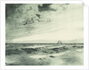 Distant sailing vessel on the horizon (1) by John Everett