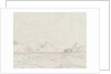 Seascape with vessel passing land (1) by John Everett