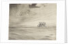 Four masted sailing vessel in a calm sea (3) by John Everett