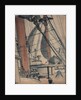 Deck scene showing man working on the deck by John Everett