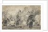 The Battle of Scheveningen, 31 July 1653: the last pass in the battle by Willem van de Velde the Elder