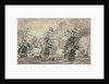 The Battle of Scheveningen, 31 July 1653: the last pass in the battle by Willem van de Velde the Elder