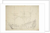 Portrait of a Dutch frigate by Willem Van de Velde the Younger