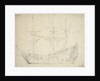 Portrait of a Dutch frigate by Willem Van de Velde the Younger