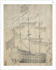 The 'Royal Charles' under way, May 1660 by Willem van de Velde the Elder