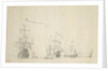 Dutch ships lying by by Willem van de Velde the Elder