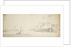 A Dutch flagship at anchor with states yachts and other craft by Willem van de Velde the Elder