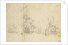 A galjoot before the wind and Dutch ships at anchor by Willem van de Velde the Elder