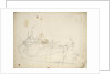 Study of a kaag by Willem Van de Velde the Younger