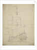Portrait of a Dutch frigate by Willem Van de Velde the Younger