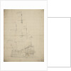 Portrait of a Dutch frigate by Willem Van de Velde the Younger