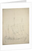 Portrait of a small Dutch frigate by Willem Van de Velde the Younger