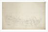 Portrait of a small Dutch frigate by Willem Van de Velde the Younger
