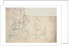 Two large Dutch ships drying sails by Willem van de Velde the Elder