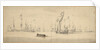 A States yacht and Dutch ships before a light breeze by Willem Van de Velde the Younger