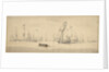 A States yacht and Dutch ships before a light breeze by Willem Van de Velde the Younger