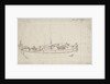 Study of a French fishing boat by Willem Van de Velde the Younger