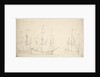A flute running free with two others in stays by Willem Van de Velde the Younger