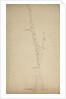 A study of two furled sails by Willem Van de Velde the Younger