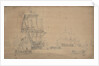The 'Gelderland' and other ships by Willem van de Velde the Elder