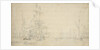 The Dutch fleet becalmed in a swell: furling sails, May 1672? by Willem van de Velde the Elder