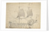 An English third-rate before the wind by Willem van de Velde the Elder