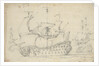 Two English third-rates getting under way by Willem van de Velde the Elder