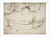 Sketch sheer plan by Willem Van de Velde the Younger