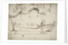 Sketch sheer plan by Willem Van de Velde the Younger