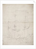 An English two-decker before the wind by Willem Van de Velde the Younger