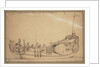 Yacht of the Admiralty of the Maas by Willem Van de Velde the Younger