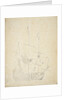 An English ship drying sails by Willem Van de Velde the Younger