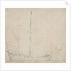 A ketch before the wind by Willem Van de Velde the Younger