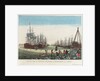 View of the dockyard in Kingston upon Hull by Balth Frederic Leizel