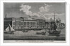 View of the New Custom House, taken from the river Thames by Richard Holmes Laurie