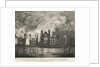 The destruction by fire of the Houses of Parliament on Thursday night, 16 October 1834 by unknown