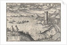 Mola near Gaeta, circa 1580 by Georgius Hoefnagle
