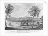 A prospect of Port Antonio, and town of Titchfield, in the Parish of Portland, on the North side Jamaica, taken from Navy Island by unknown
