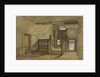 The staircase of Crowley House, Greenwich by Clarkson Stanfield