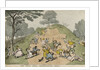 One-Tree-Hill, Greenwich Park by Thomas Rowlandson