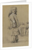 Self portrait with parrot by James Thornhill